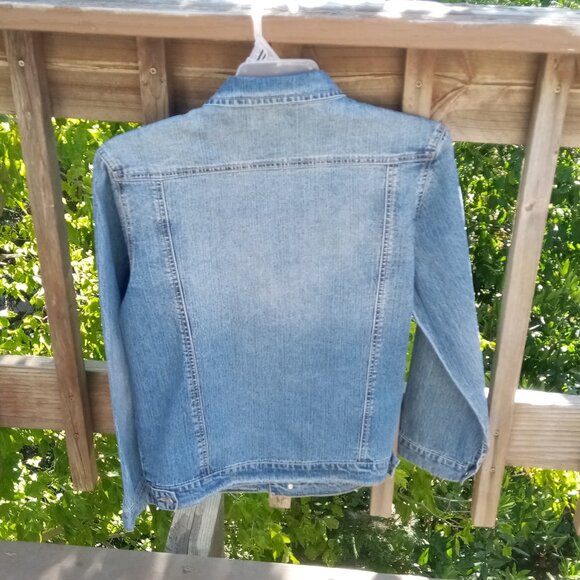 Women of faith denim jacket sz S - Picture 10 of 13